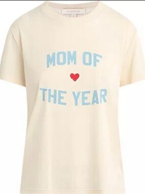 NWT Favorite Daughter Mom of the Year Graphic Tee | Gardenia | Size M